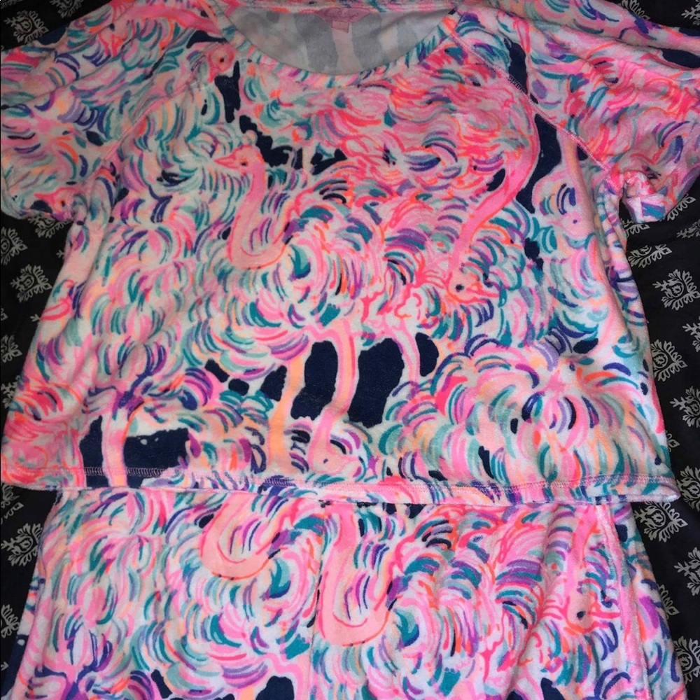 Lilly Pulitzer top & shorts set